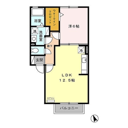 阿倉川駅 徒歩9分 2階の物件間取画像